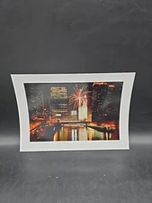 Vintage WRIGLEY'S Building Photo Kodak Paper 