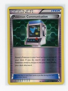 Pokémon TCG - Pokemon Communication 99/114 - Black & White Base - Reverse Holo