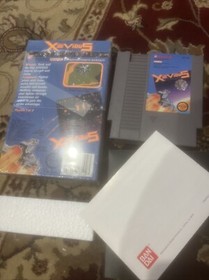 sigillo circolare Xevious completo di scatola gioco nintendo nes
