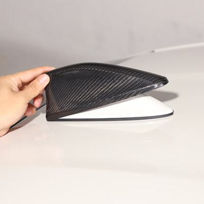 Real Carbon Fiber Shark Fin Antenna Cover Overlay Garnish For GR86 / BRZ 2022-24