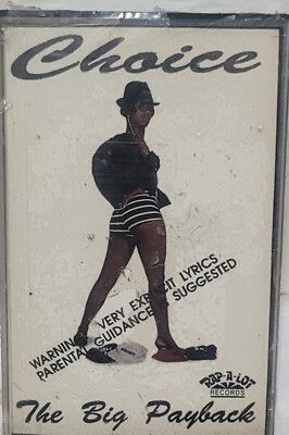 Choice The Big Payback Cassette 1990 RAP-A-LOT Records OOP Brand New Sealed 