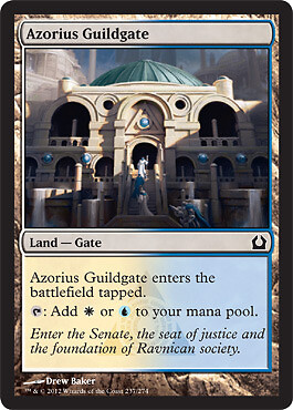 MTG - Azorius Guildgate, Return to Ravnica | eBay Australia