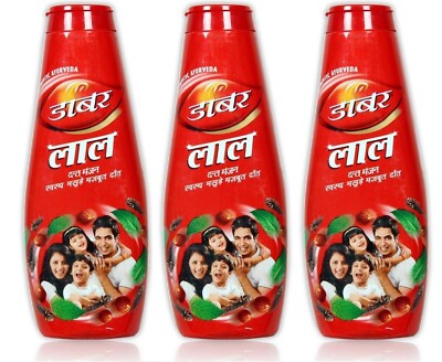 Dabur Red Tooth Powder - 100g (Pack of 3) Strong Teeth Healthy Gums 100% Herbal