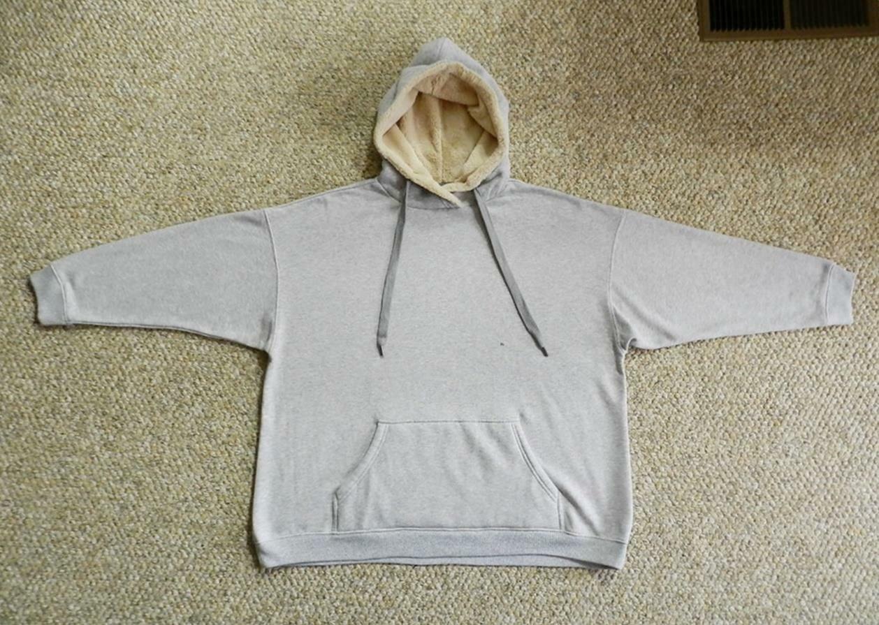 SPRING STREET Fur Hoodie SWEATSHIRT XL 
