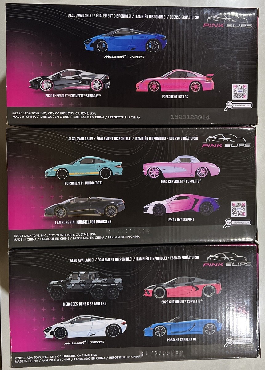 1/32 PORSCHE 911 GT3 RS PINK SLIPS - Miniaturas colecionáveis para a