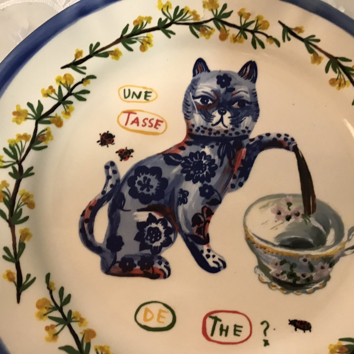 anthropologie Nathalie Let 手のひらプレート Nathalie Lete Titania Serving Platter Open Hands Palms