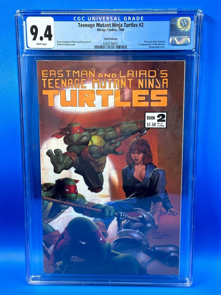 Teenage Mutant Ninja Turtles #2 3rd print - Mirage Studios - CGC