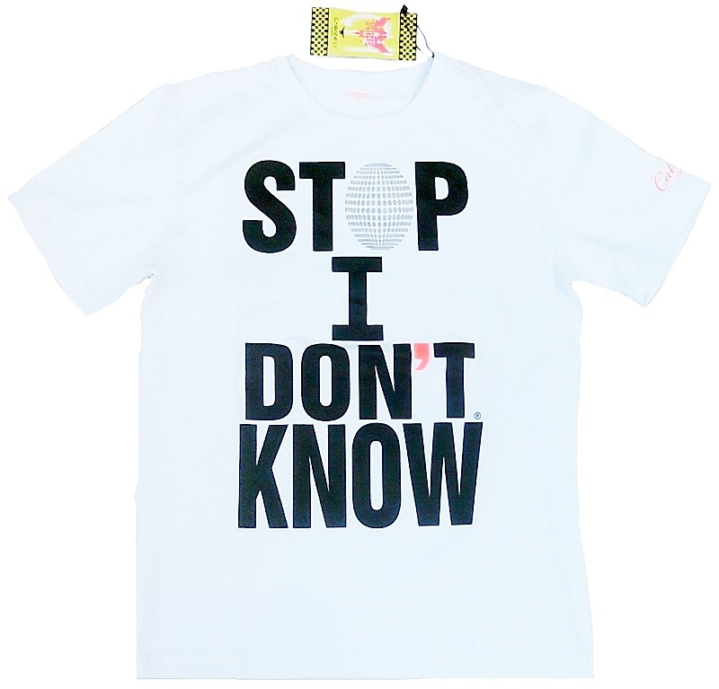 Cool Cabaneli Milano STOP NO SÉ Italia Star DJ Club Ropa De Club Camiseta g.L