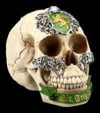 Tête de Mort Dekostatue Chevalier la Dramatique Radiophonique Sir Tristan Robe