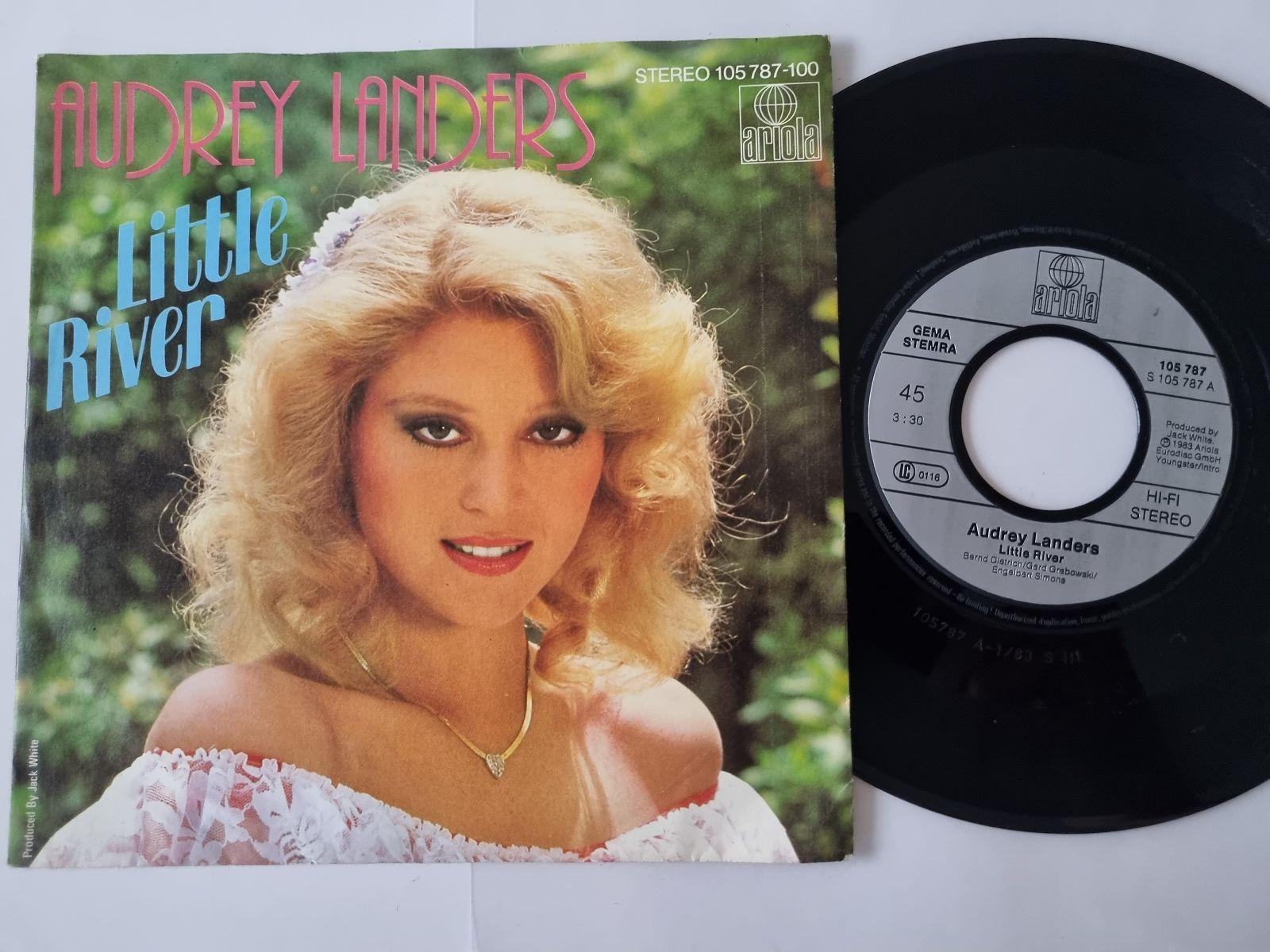 7"" Single Audrey Landers - Little river Vinyl Germany
