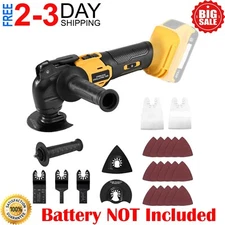 Cordless Oscillating Tool for DEWALT 20V Battery, Brushless, 6 Speeds Multi Tool
