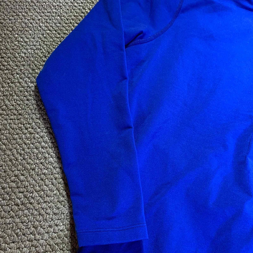 Suéter Jersey Nashbar Mujer Talla Mediana Azul Ciclismo 1/2 Cremallera Pullover Foto 4 de 4