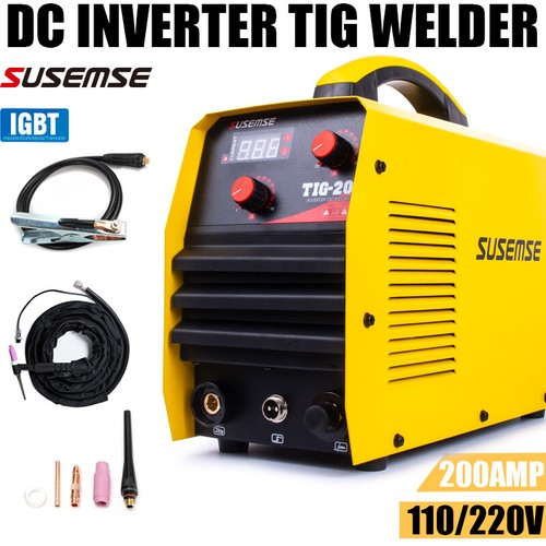 TIG200 110/220V TIG Welder 200Amp DC Inverter IGBT Argon TIG Welding
