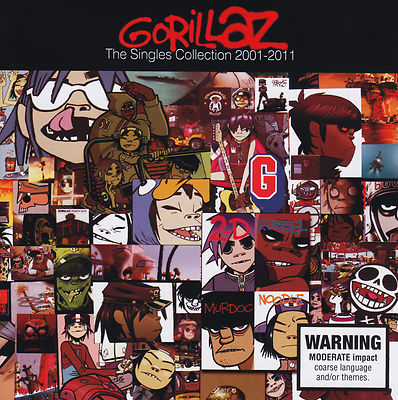 GORILLAZ - THE SINGLES COLLECTION 2001-2011 CD ~ GREATEST HITS