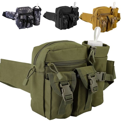 Tactical Pouch Waist Belt Bag Outdoor 