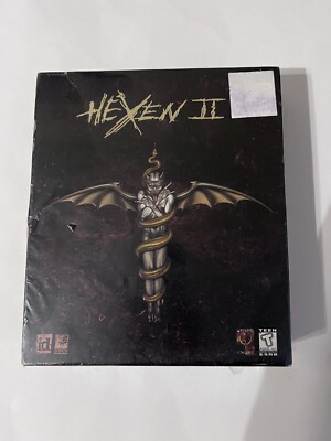 Hexen II 2 PC Game Sealed Box Edition 1997 - Complete With Instructions
