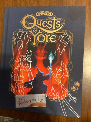 Onward: Quests of Yore by Rob Renzetti (2020, Hardcover) Brand New Disney