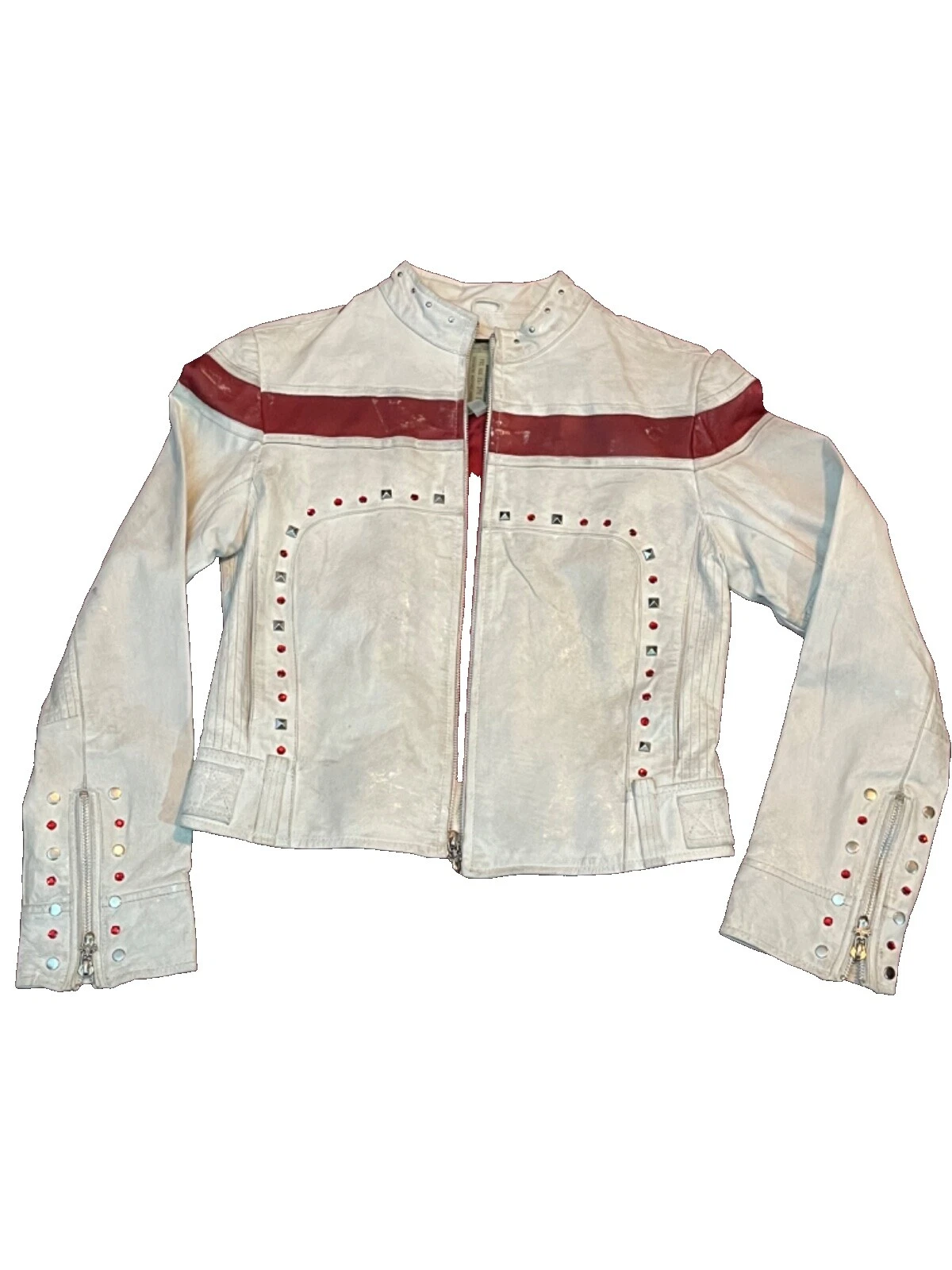 Ropa vintage de cuero ocasión especial para De mujer