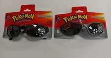 Lot of 2 Vintage Kids "Gotta Catch Em All" Pok mon Sunglasses Pikachu Raichu New