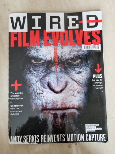 Wired Magazine August 2014 Film Evolves / Andy Serkis Reinvents Motion Pictures - Picture 15 of 24