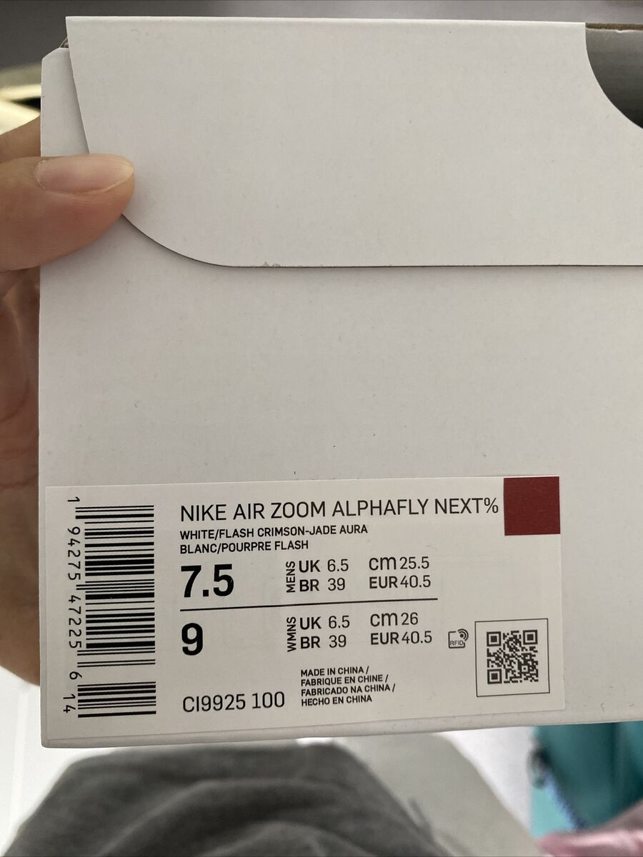 Nike Air Zoom Alphafly Next% Watermelon Flash Crimson UK6.5 Nike Air Zoom Alphafly Next% Watermelon Flash Crimson UK6.5