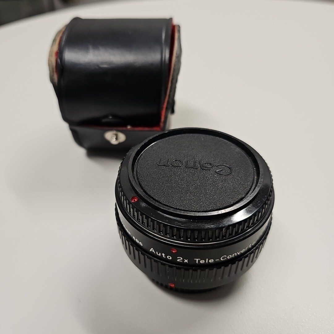 Albinar ADG 2x Teleconverter for Canon FD Mount Lenses with Protective Case