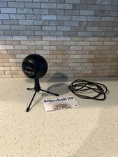 Blue Snowball iCE USB Microphone for Recording Streaming on PC Mac - Black