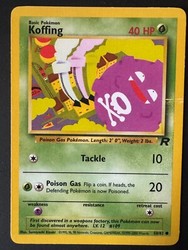 Koffing 58/82 Team Rocket Common