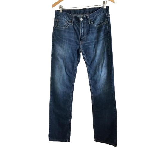 Levi's 514 Womens Size 10 Straight Leg Jeans Mid Blue Denim Zip Fly/W 31 L32