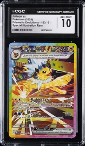 Jolteon ex 153/131 Prismatic Evolutions Special Illustration Rare Holo