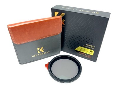K&F Concept Graufilter Nano-X MRC True Color Variable ND2-32 in OVP Filter 67mm