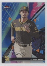 2021 Topps Finest Purple/Aqua Vapor Refractor 35/250 Yu Darvish #6 00gy