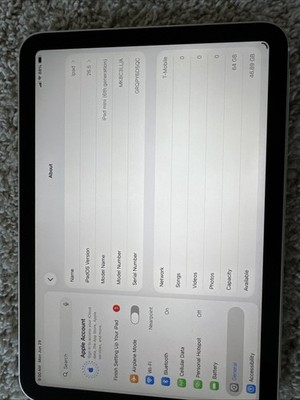 ipad mini 6th generation 64gb cellular
