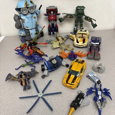 Transformers Lot of Incomplete Figures For Parts Pieces - As Is lot