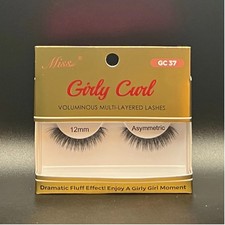 [4 PAIRS] MISS LASHES Girly Curl Voluminous Mult-Layere Eyelash Extension - GC37
