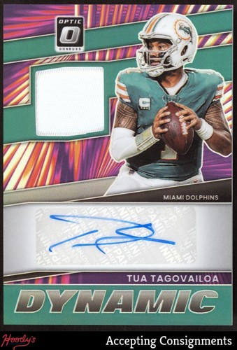 2025 Donruss Optic Tua Tagovailoa Base (RAW)