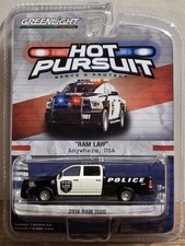 GREENLIGHT  1/64 HOT PURSUIT 2014 RAM 1500 RAM LAW SERIES 14