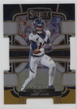2023 Panini Select Concourse Black & Gold Prizm Die-Cut Jerry Jeudy #31 1ce5