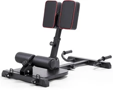 leikefitness Deluxe Multi-Function Deep Sissy Squat Bench Workout Station