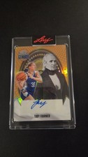 2026 Leaf Metal President's Day Toby Fournier Auto 1/1 Gold Prismatic Duke 