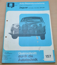 Jaguar MK I II 1 2 Motor 2,4 3,4 3,8 Kupplung Elektrik Reparaturanleitung B157