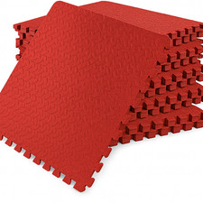 Thick Heavy Duty Gym Flooring Interlocking Floor Mat EVA Soft Foam Yoga Mat 60cm