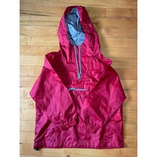 GAP Packable red windbreaker jacket Kids Size S 6-7