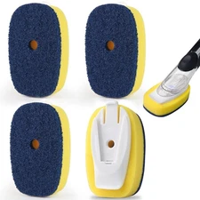 Soap Dispensing Brush Refills, 4 Pack Replacement Heads