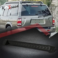 (FULL LED) Smoked 3rd Third Brake Light Rear Stop Lamp for 01-04 Pathfinder/QX4