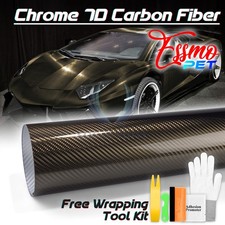 Essmo Pet Chrome 7d Carbon Fiber Gray Vinyl Wrap Film Decal Sticker Air Release Essmo Pet Chrome 7d Carbon Fiber Gray Vinyl Wrap Film Decal Sticker Air Release