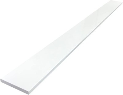 Custom Size Super White Engineered Marble Shower Curb Top Schluter Kerdi Board