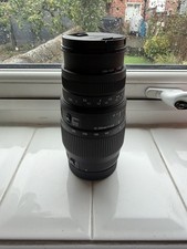 Sigma 70-300mm f/4-5.6 Zoom Lens Canon EOS Auto & Manual Focus w Caps
