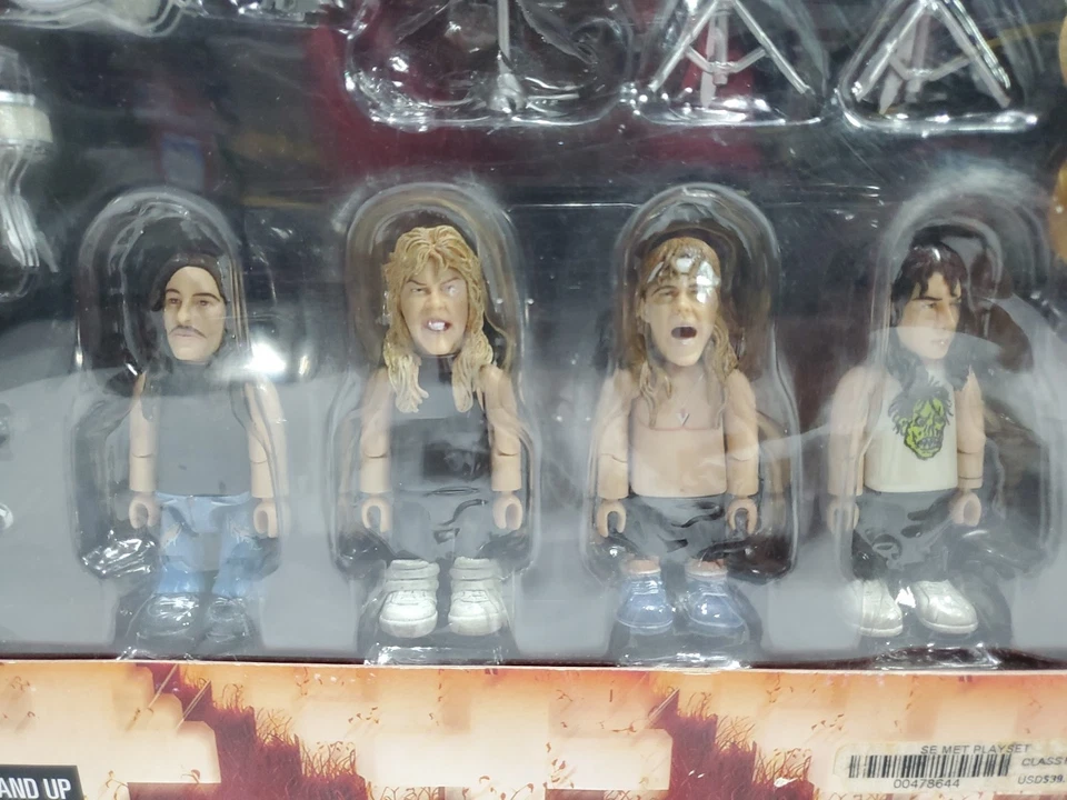 Metallica Master of Puppets Smiti Figure Playset 2004 Edition Sealed - Image 4 of 4