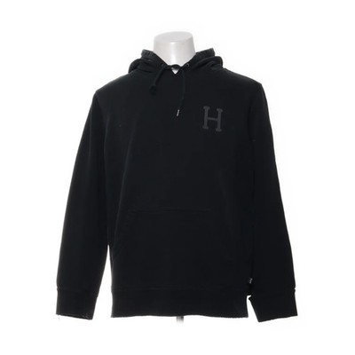 HUF, Kapuzenpullover, Größe: L, Grau, Baumwolle/Polyester, Print #80A